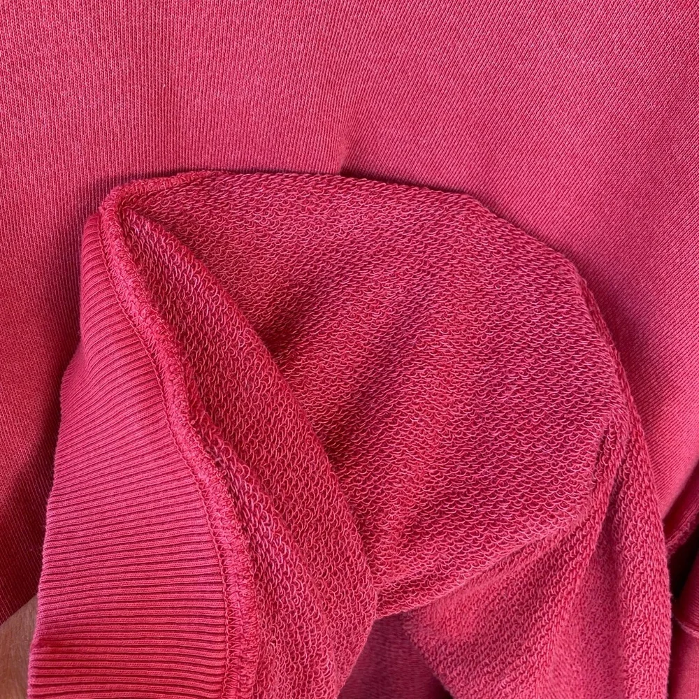 NWOT Free People Red Camden Sweatshirt - Picture 14 of 16